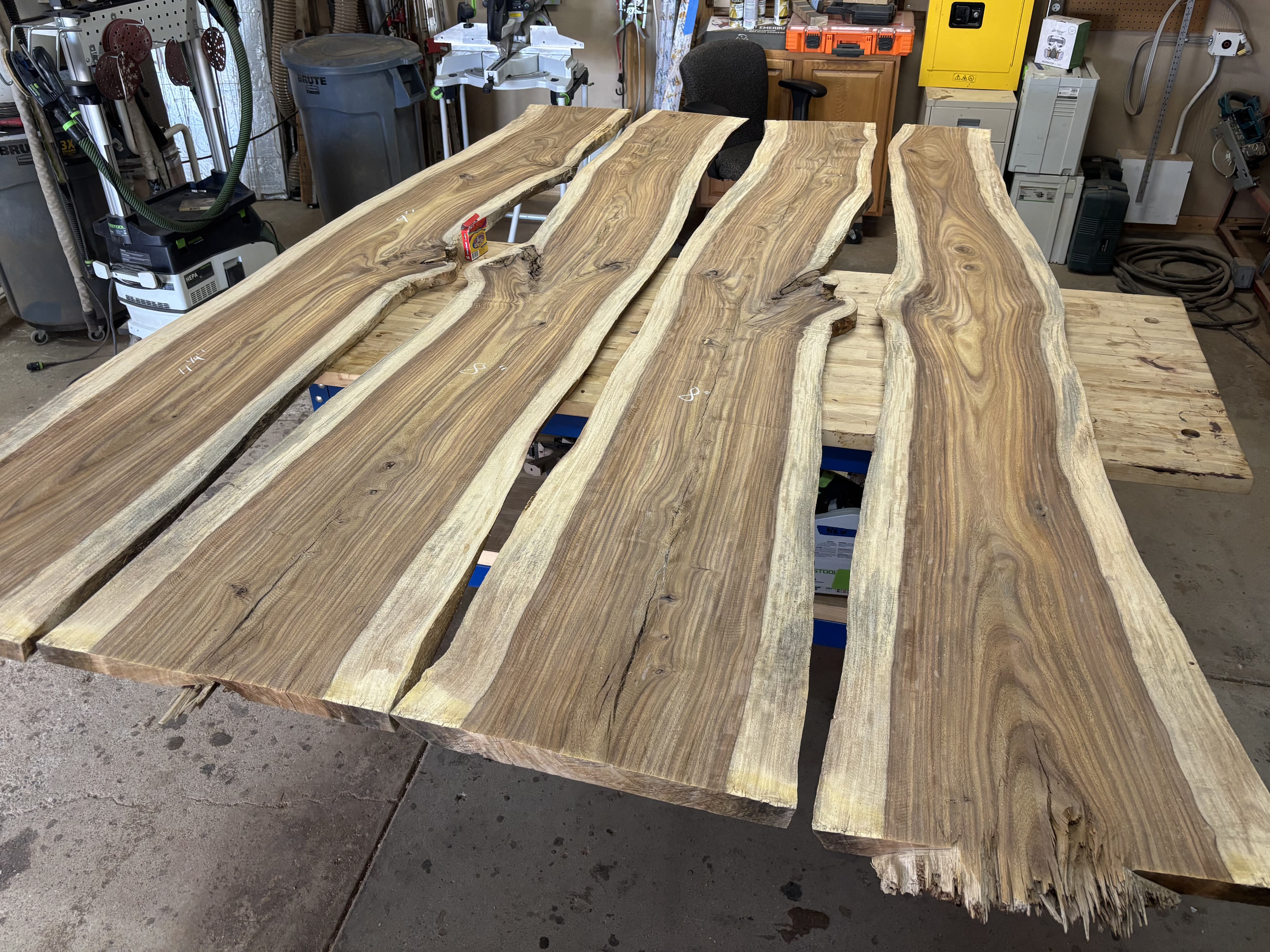 Dry layout from above